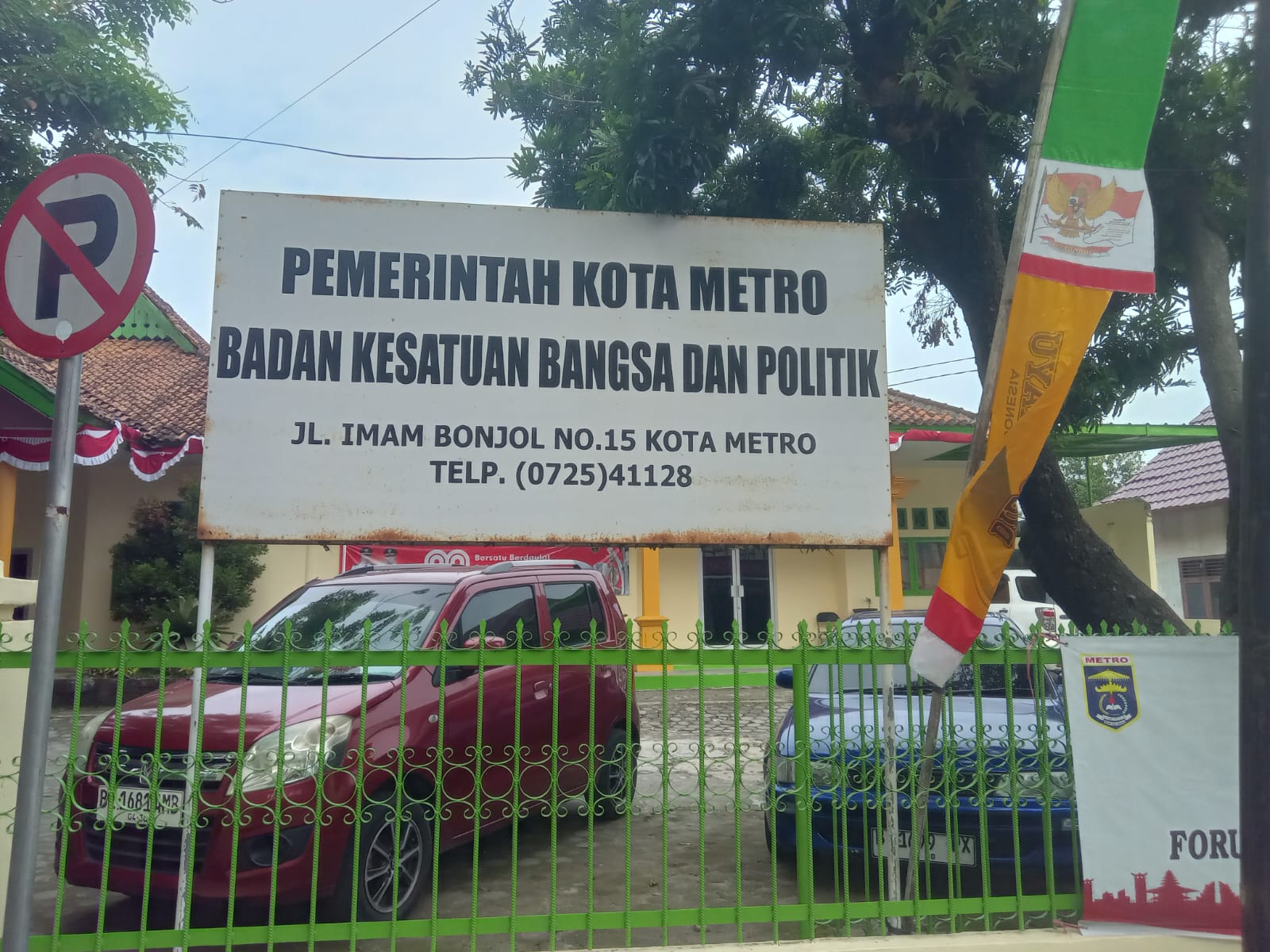 egerrr, IPLI Akan Laporkan Proyek Pengecatan Aula Dan Pengadaan Kursi Di Kesbangpol Ke Kejari Metro